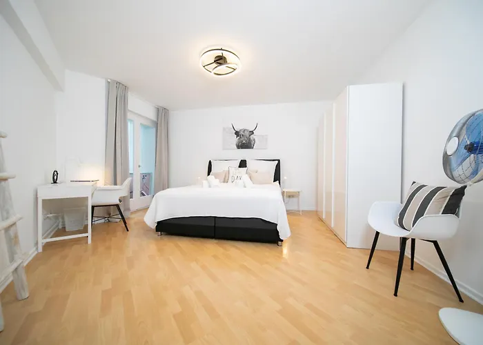 Bright Apartment - Zentral Mit Kueche - 65 Sqm - Messe