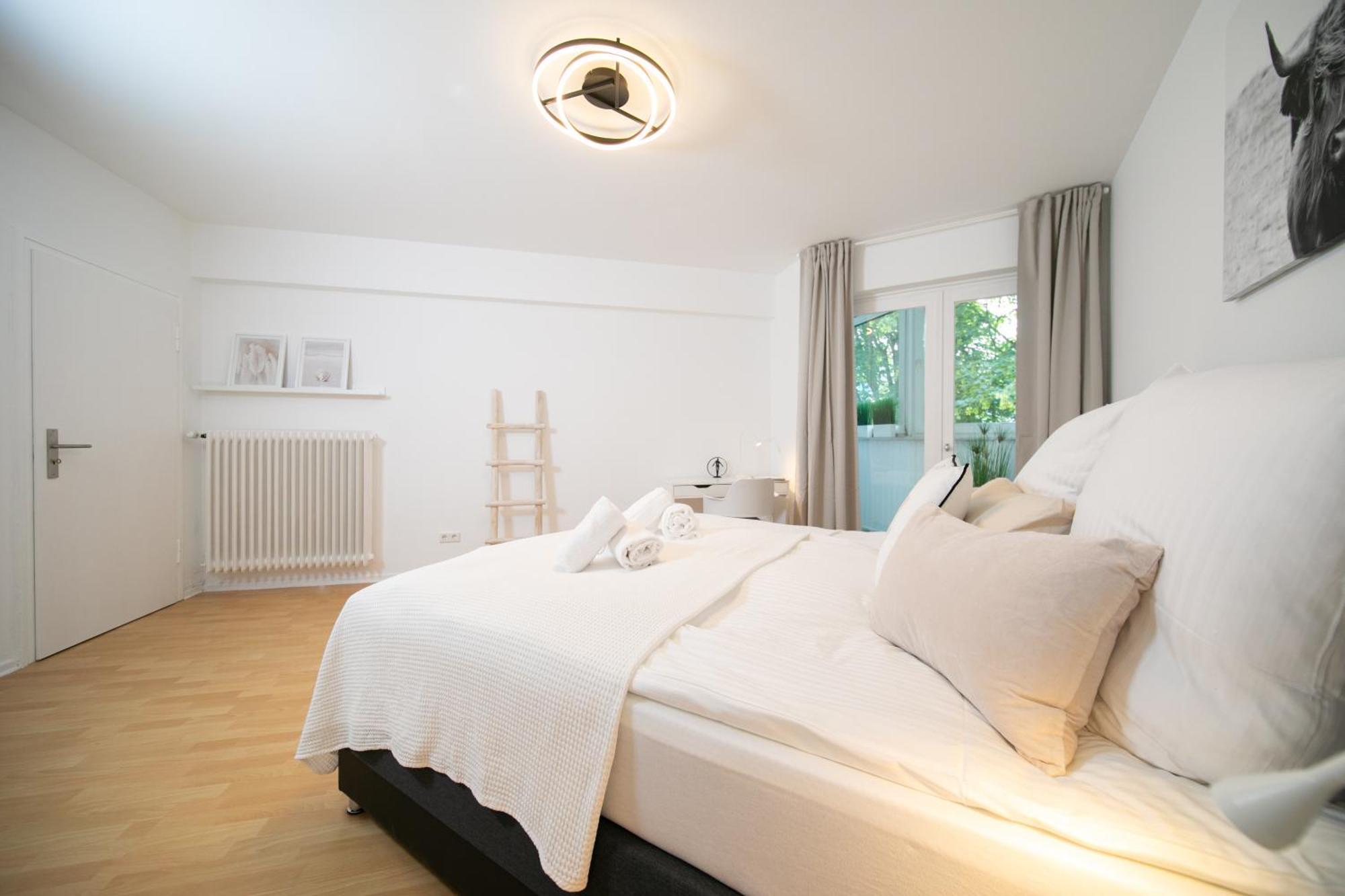 Apartment Bright - Zentral Mit Kueche - 65 Sqm - Messe Düsseldorf