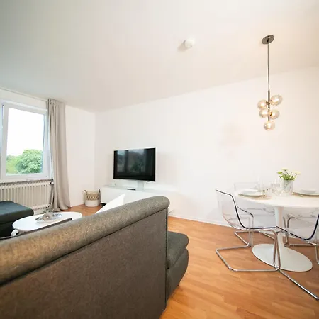 Bright - Zentral Mit Kueche - 65 Sqm - Messe Apartment Düsseldorf